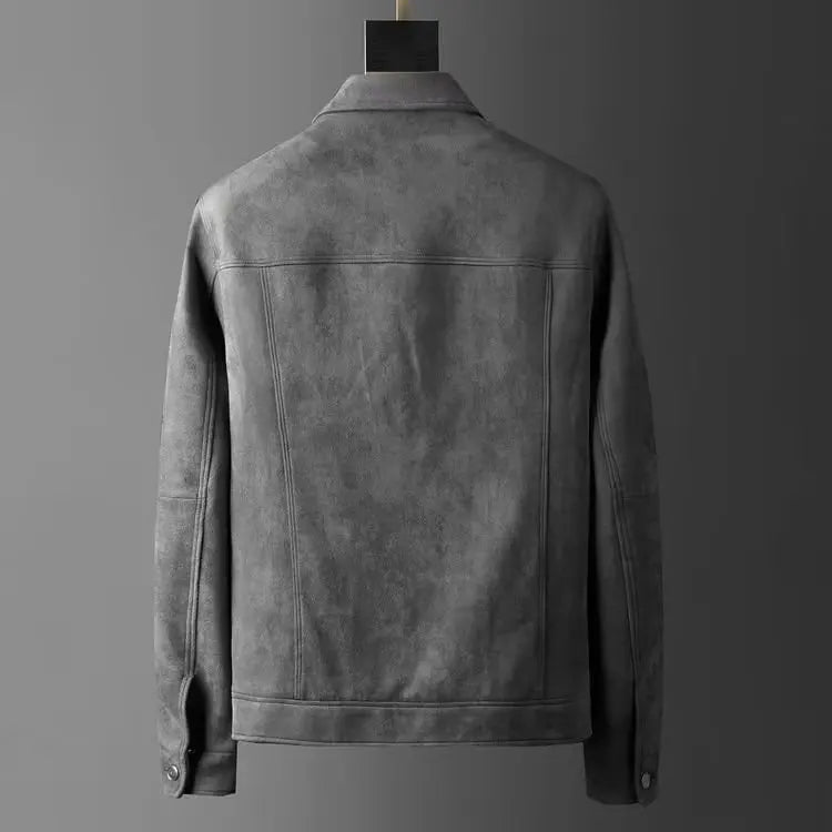 BENNETTVALE MEN’S SLIM FIT SUEDE JACKET