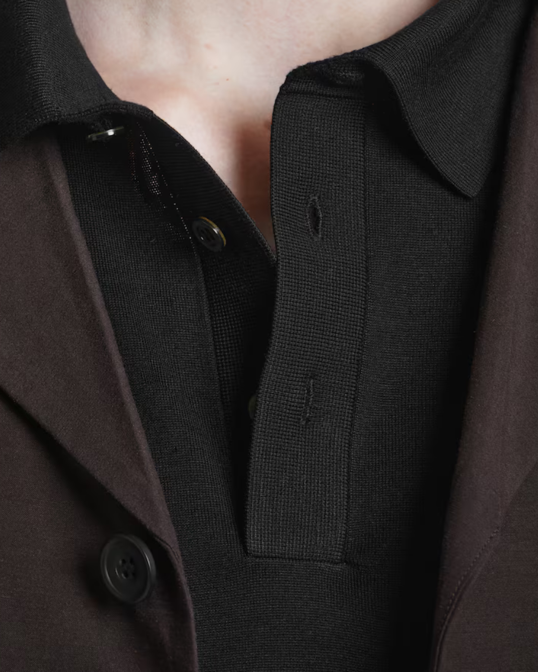 BENNETTVALE MEN’S MERINO KNIT POLO SHIRT