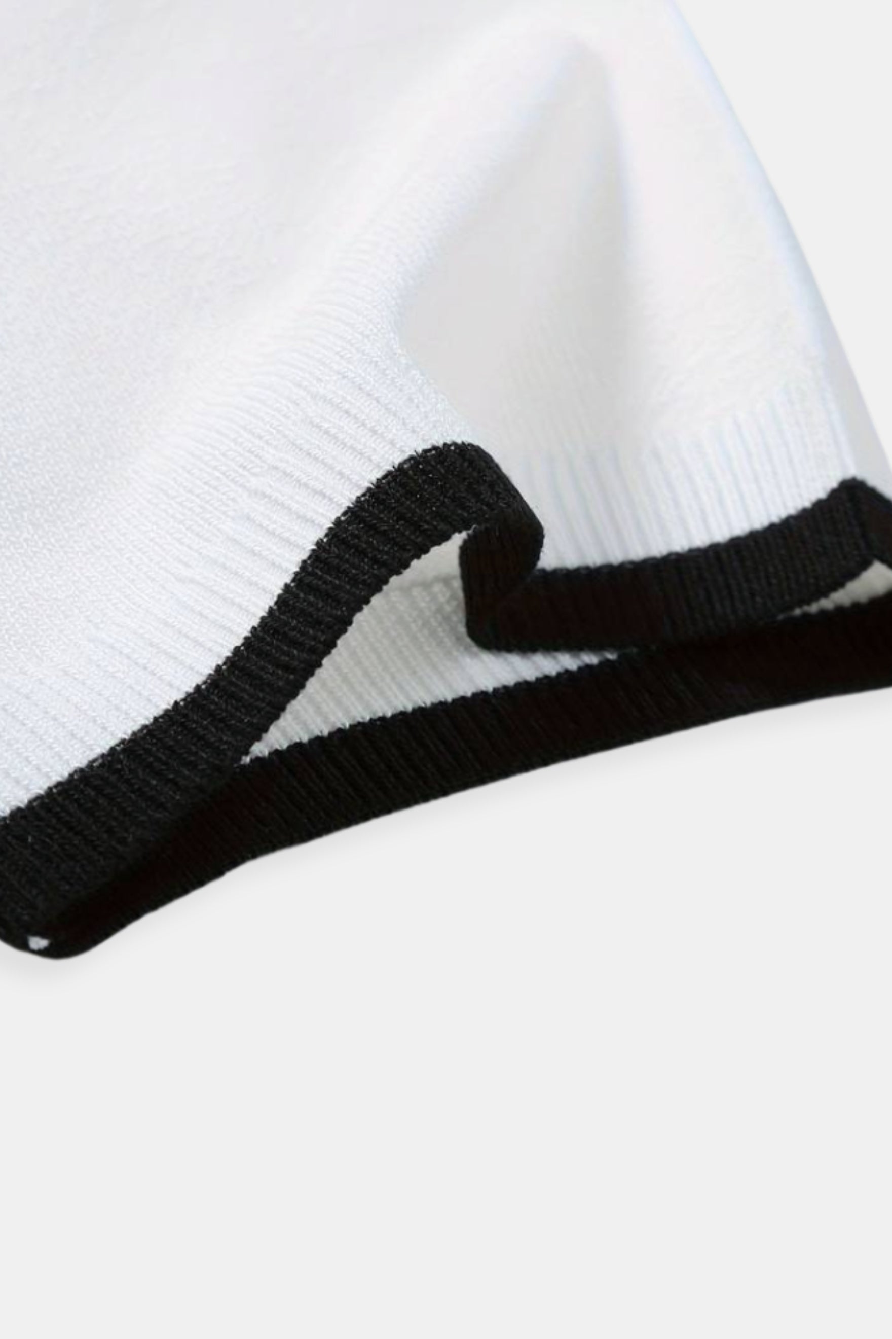 KNITTED QUARTER ZIP POLO