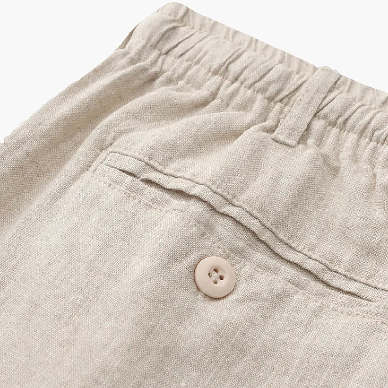 BENNETTVALE RELAXED LINEN SHORTS