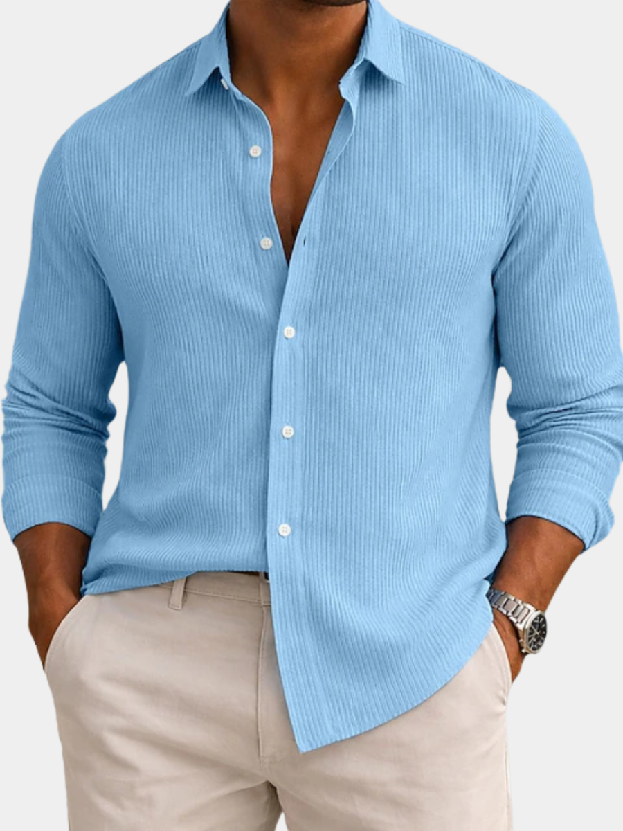 BENNETTVALE MEN’S RIBBED SUMMER SHIRT