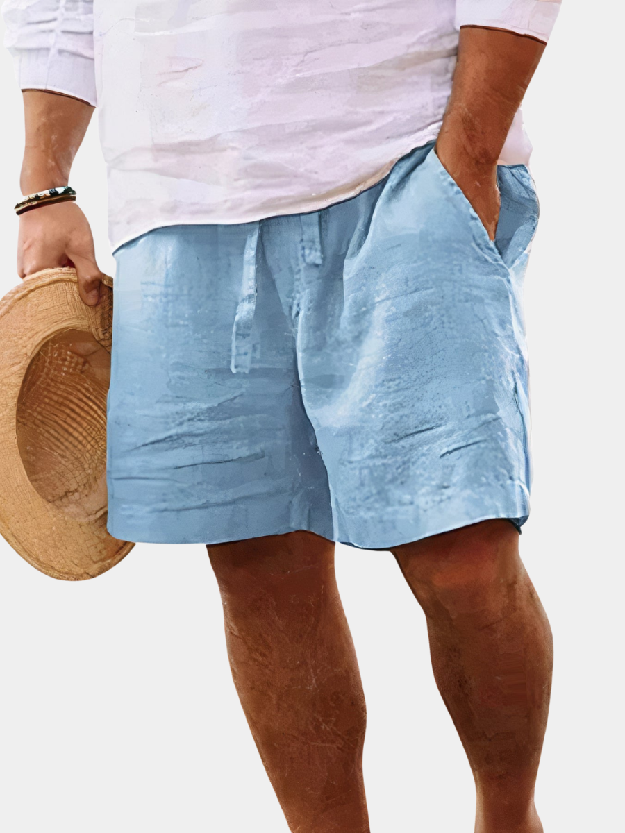 BENNETTVALE MEN’S LINEN SUMMER SHORTS