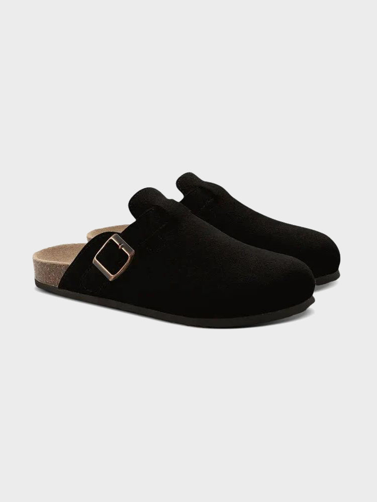 CLASSIC SUEDE SLIP-ON CLOGS
