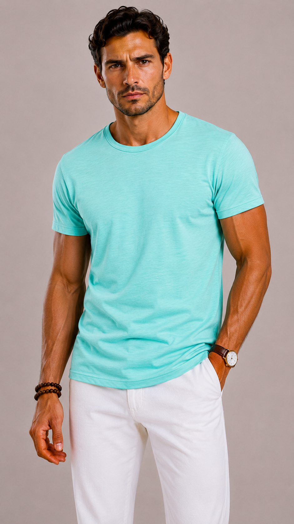 BENNETTVALE MEN’S EVERYDAY ROUND NECK T-SHIRT