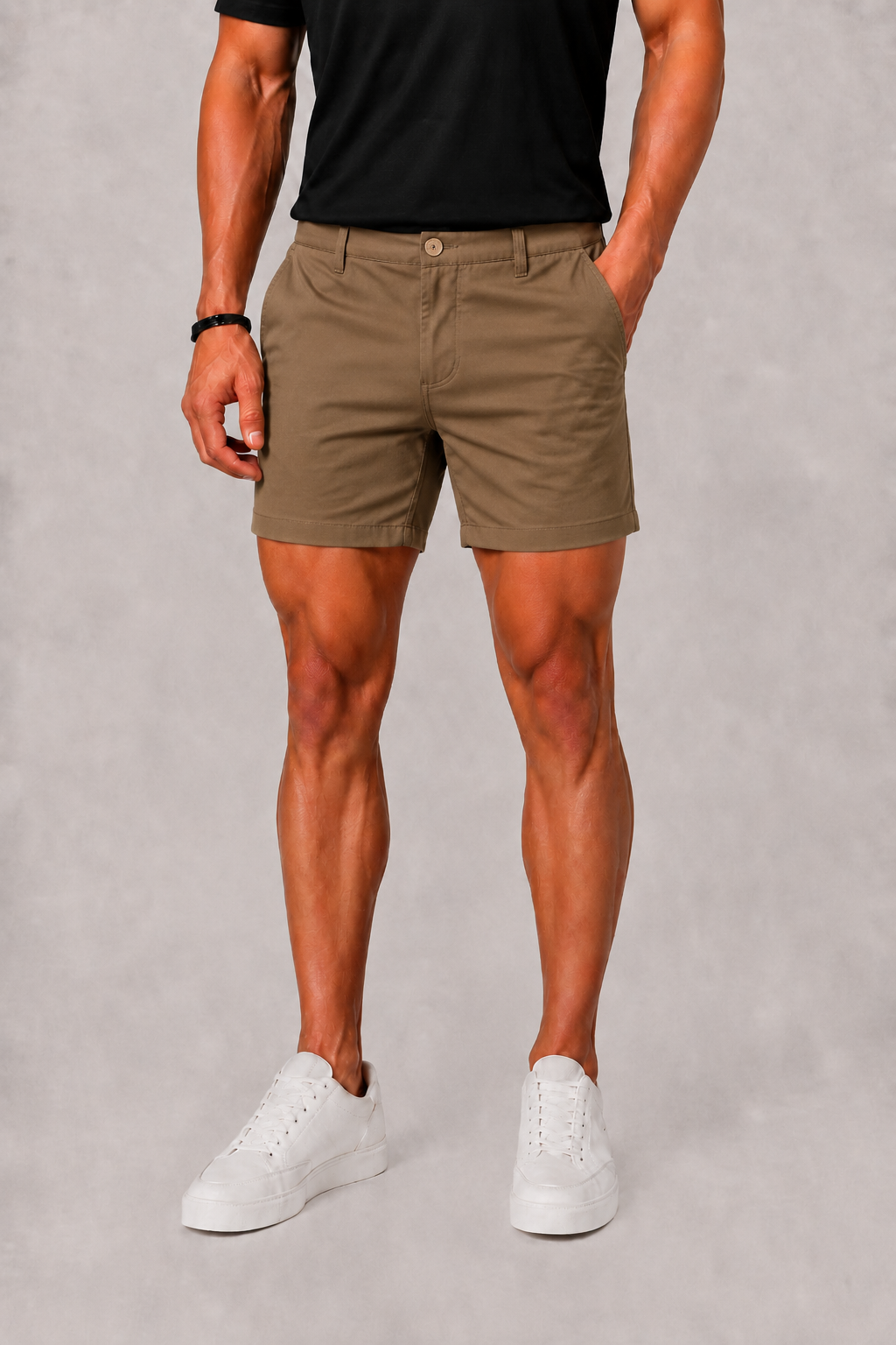 BENNETTVALE MEN’S CLASSIC CHINO SHORTS