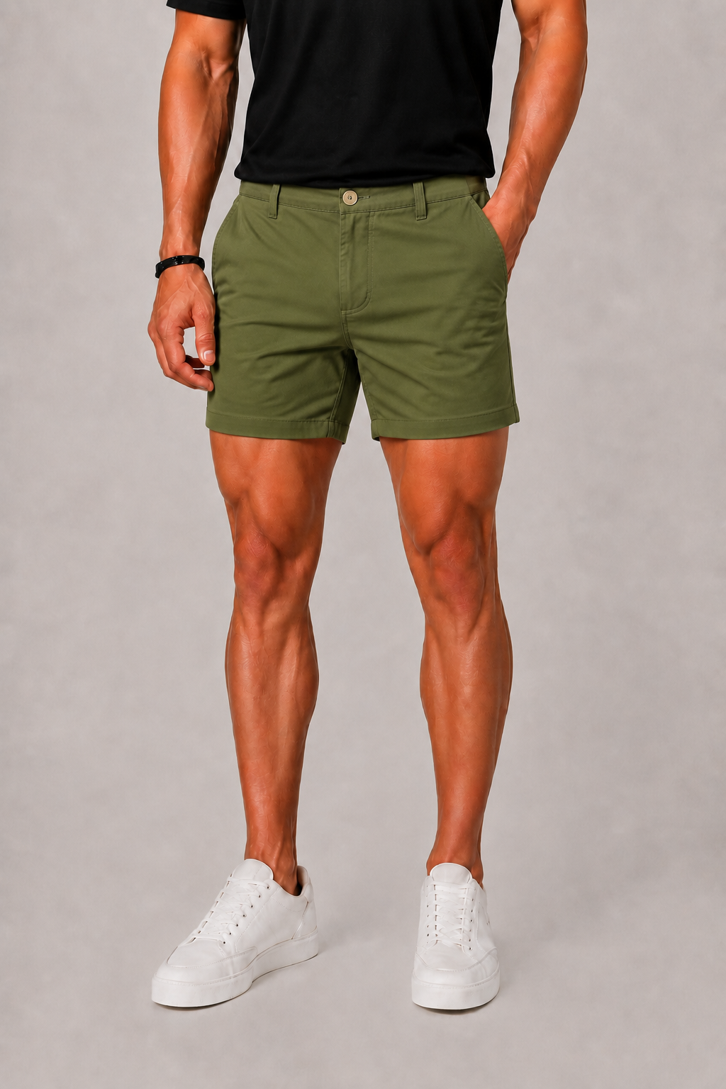 BENNETTVALE MEN’S CLASSIC CHINO SHORTS