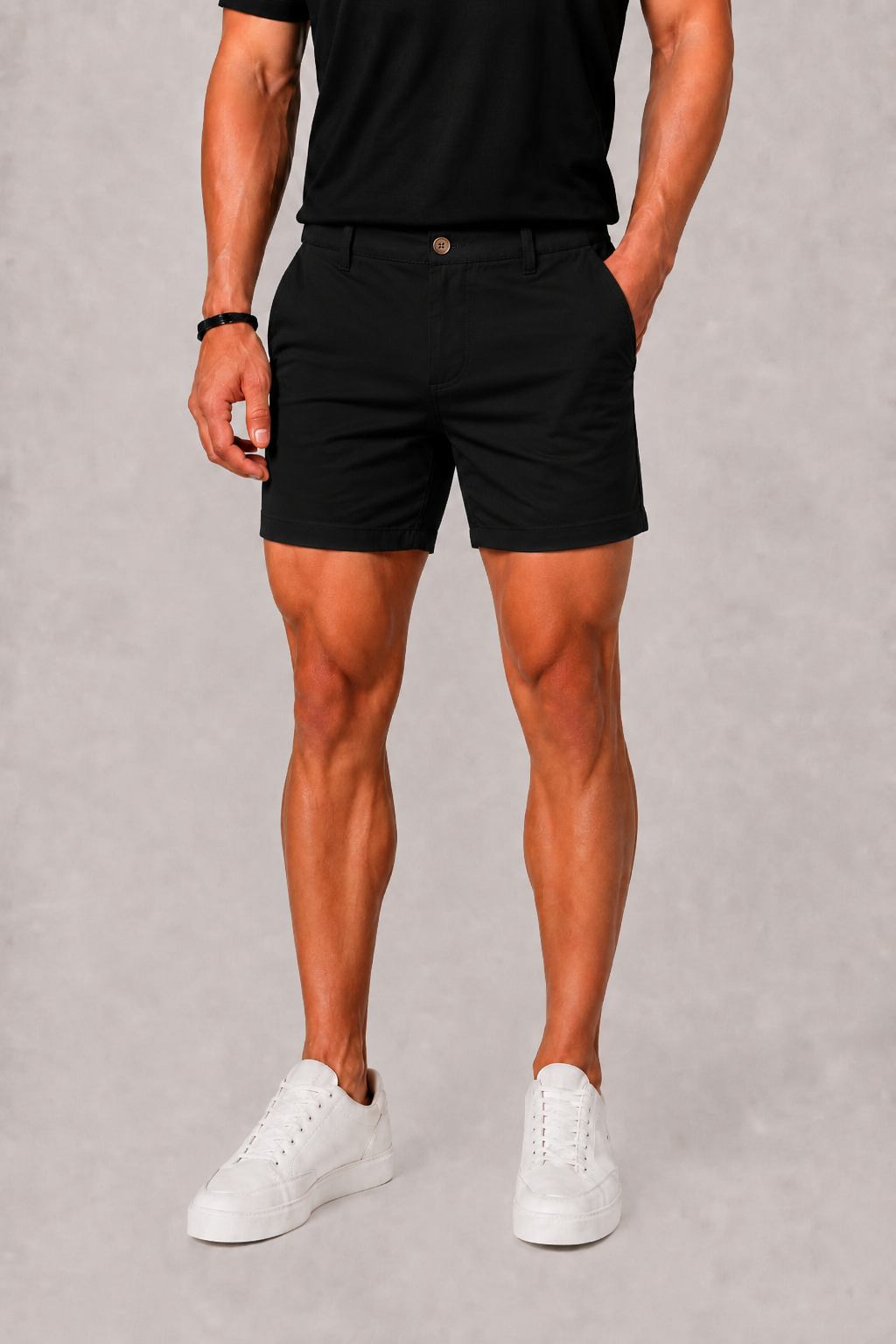 BENNETTVALE MEN’S CLASSIC CHINO SHORTS