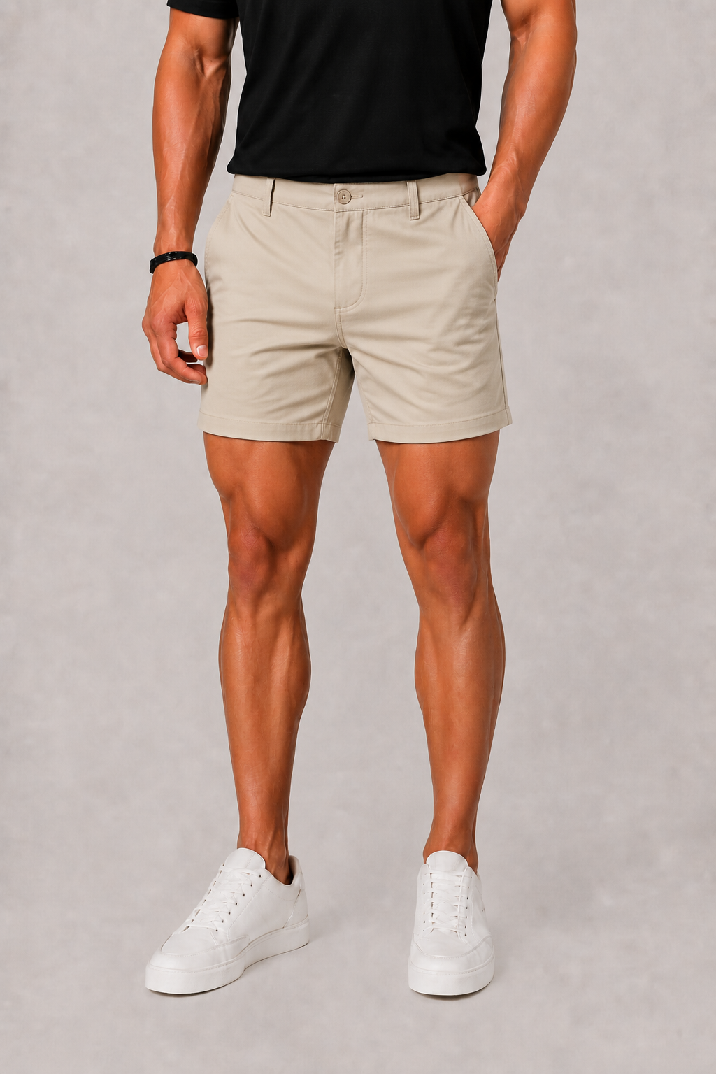 BENNETTVALE MEN’S CLASSIC CHINO SHORTS