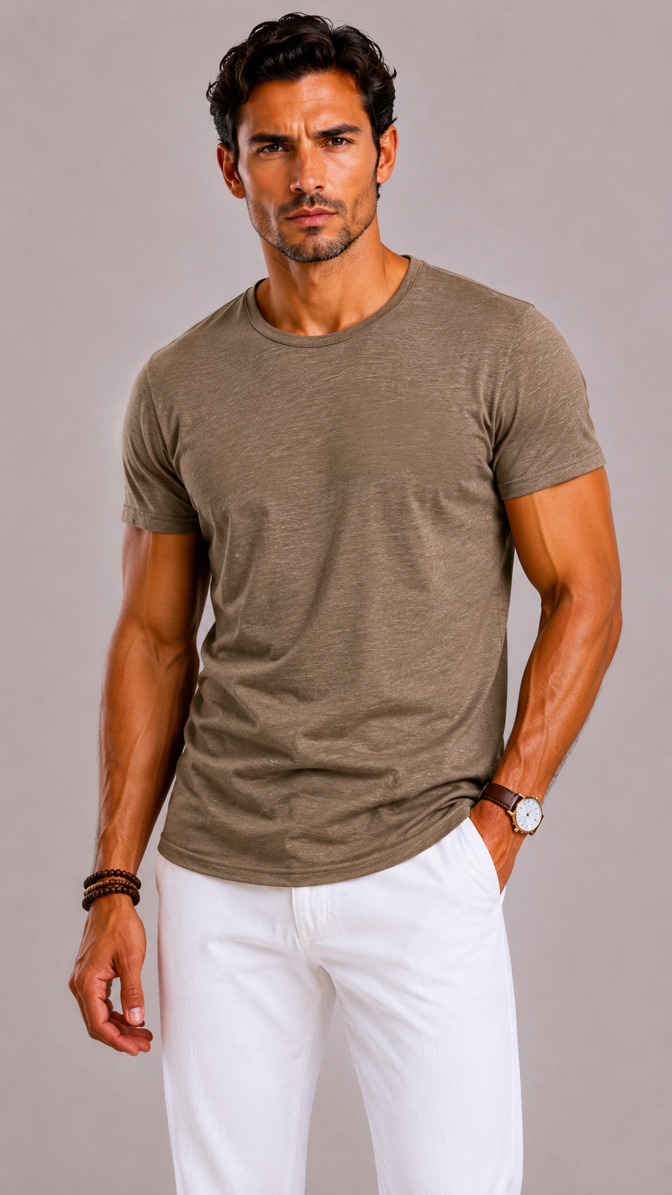 BENNETTVALE MEN’S EVERYDAY ROUND NECK T-SHIRT