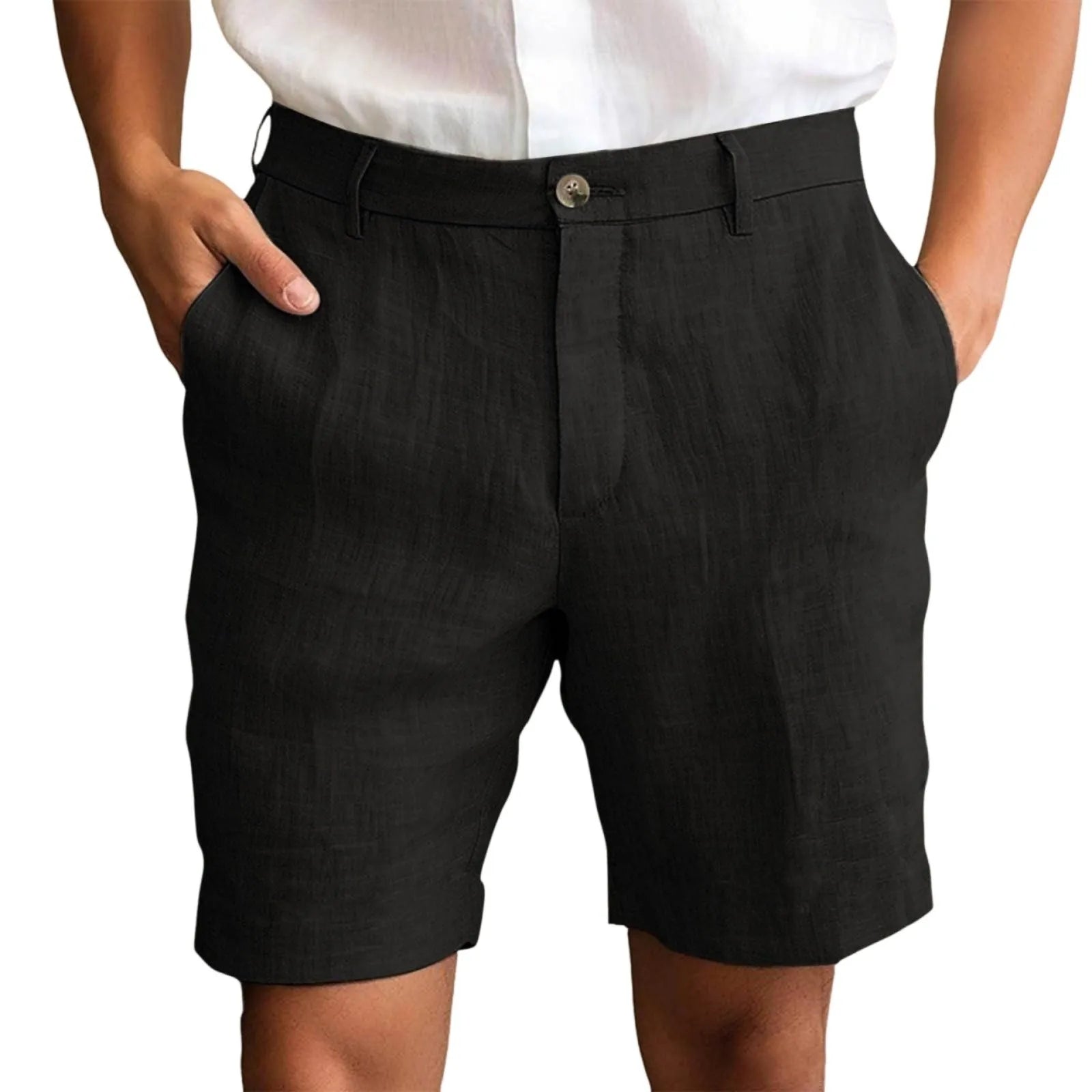 BENNETTVALE MEN’S PREMIUM LINEN SHORTS