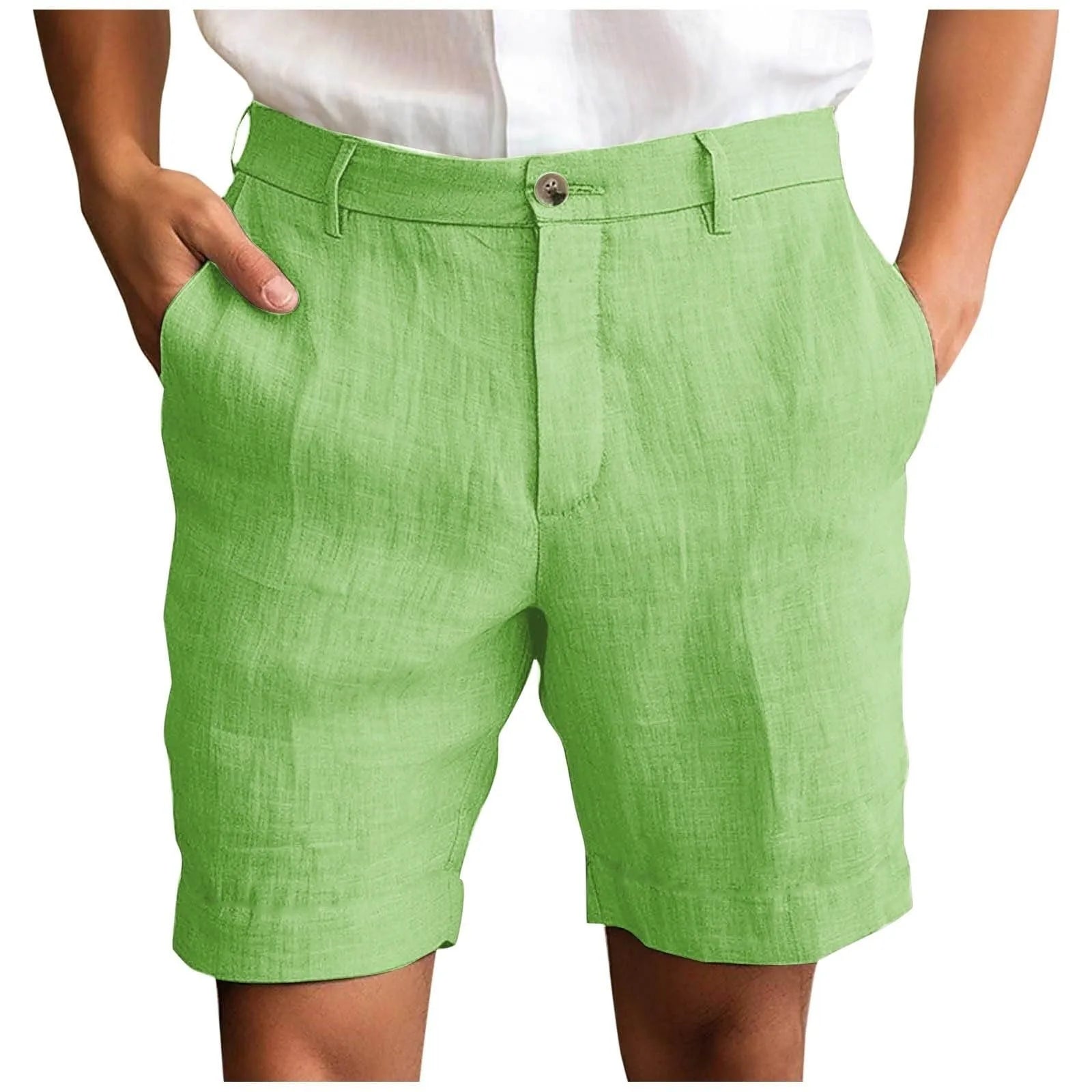 BENNETTVALE MEN’S PREMIUM LINEN SHORTS