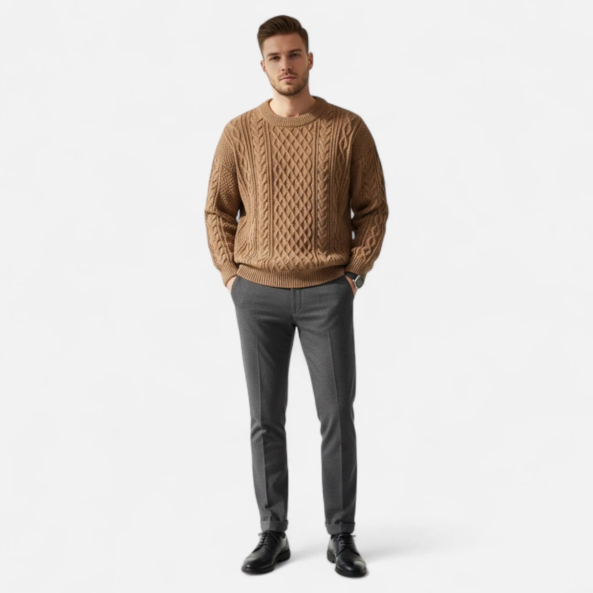 BENNETTVALE MEN’S ESSENTIAL KNIT JUMPER