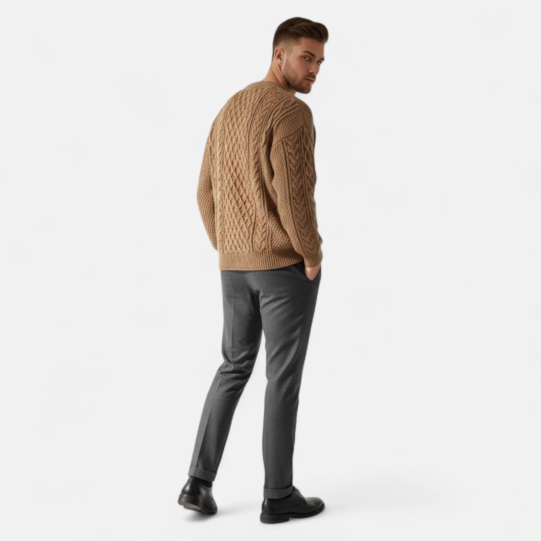 BENNETTVALE MEN’S ESSENTIAL KNIT JUMPER