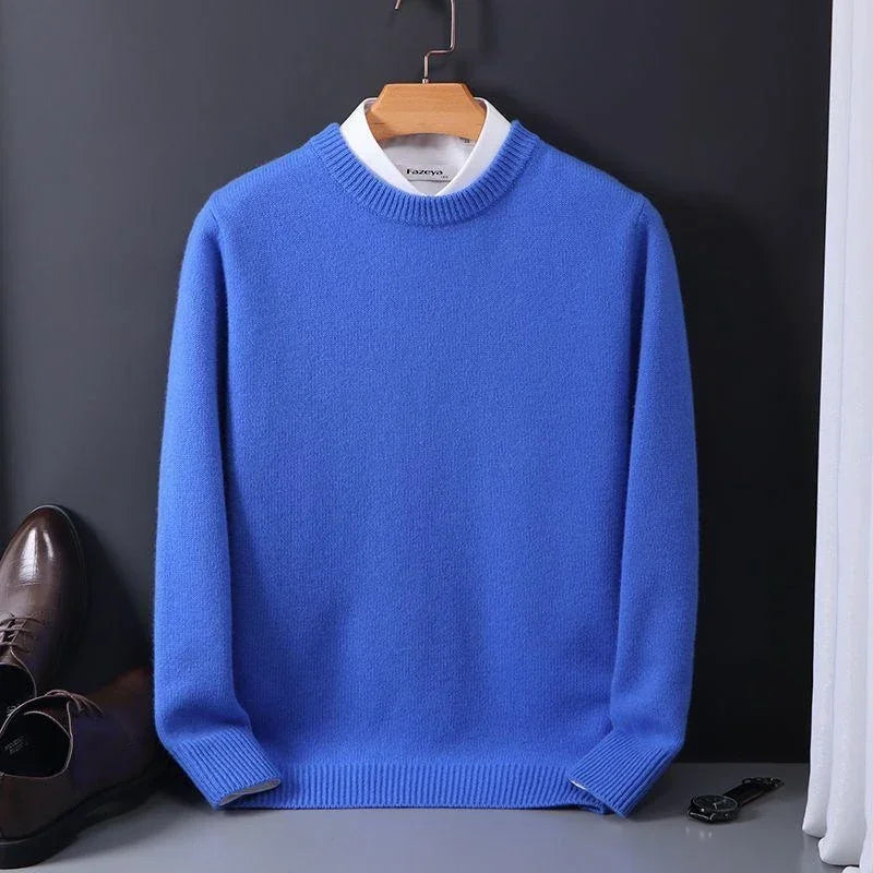 VALE MEN’S CLASSIC CASHMERE PULLOVER