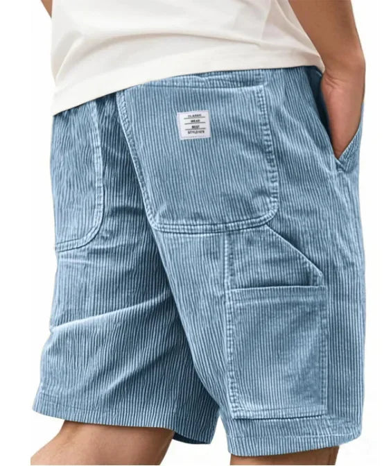BENNETTVALE MEN’S CORDUROY CARGO SHORTS