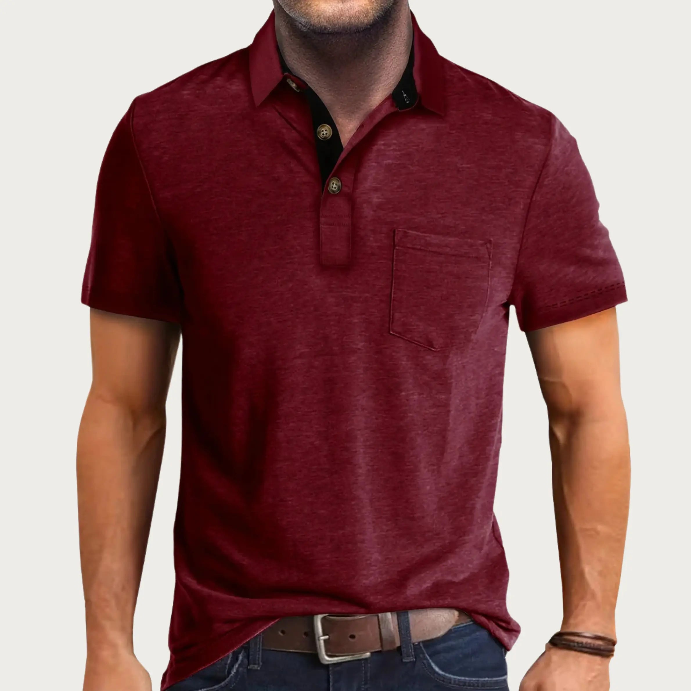 BENNETTVALE MEN’S CLASSIC SLIM FIT POLO