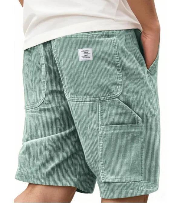 BENNETTVALE MEN’S CORDUROY CARGO SHORTS