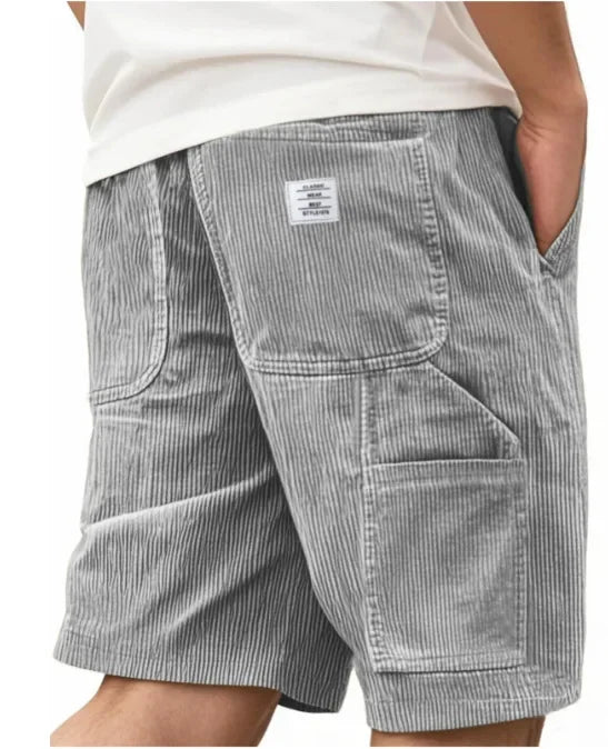 BENNETTVALE MEN’S CORDUROY CARGO SHORTS