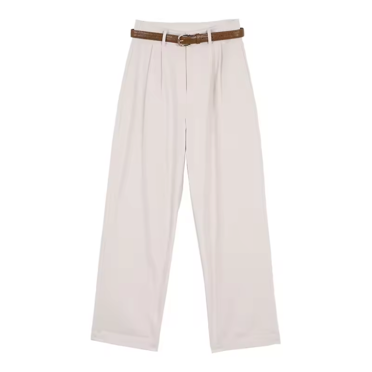 ELEGANT CROPPED TROUSERS