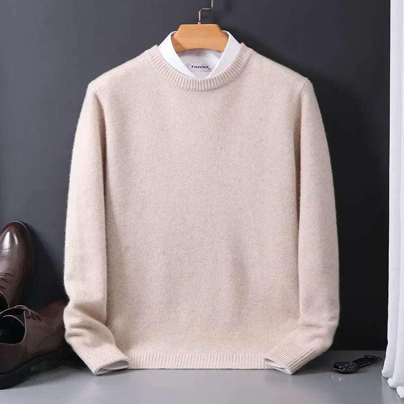 VALE MEN’S CLASSIC CASHMERE PULLOVER