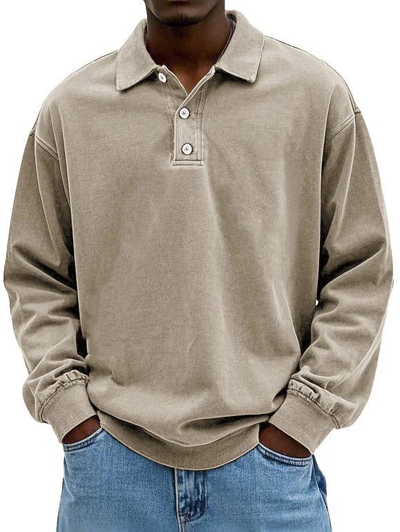 BENNETTVALE MEN’S CLASSIC LONG SLEEVE POLO