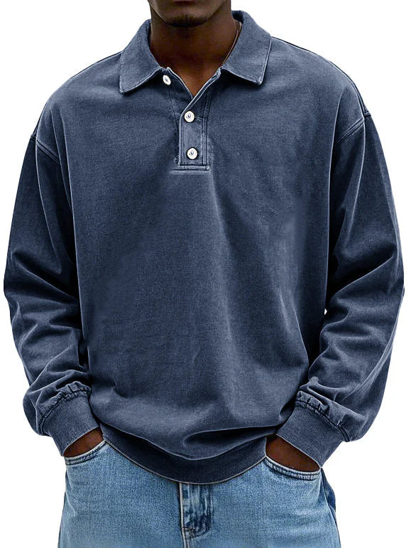 BENNETTVALE MEN’S CLASSIC LONG SLEEVE POLO