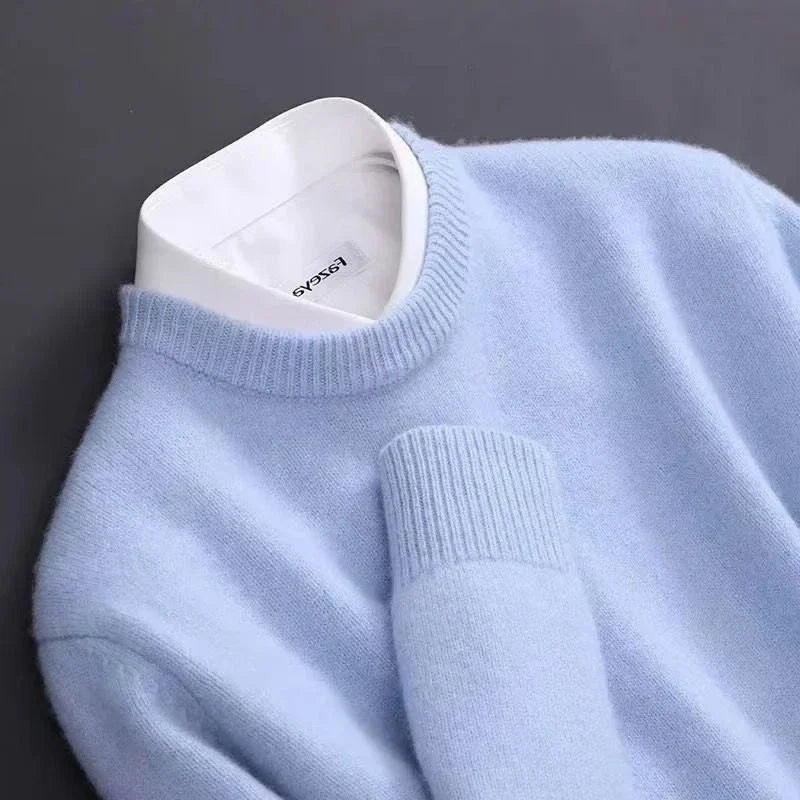 VALE MEN’S CLASSIC CASHMERE PULLOVER