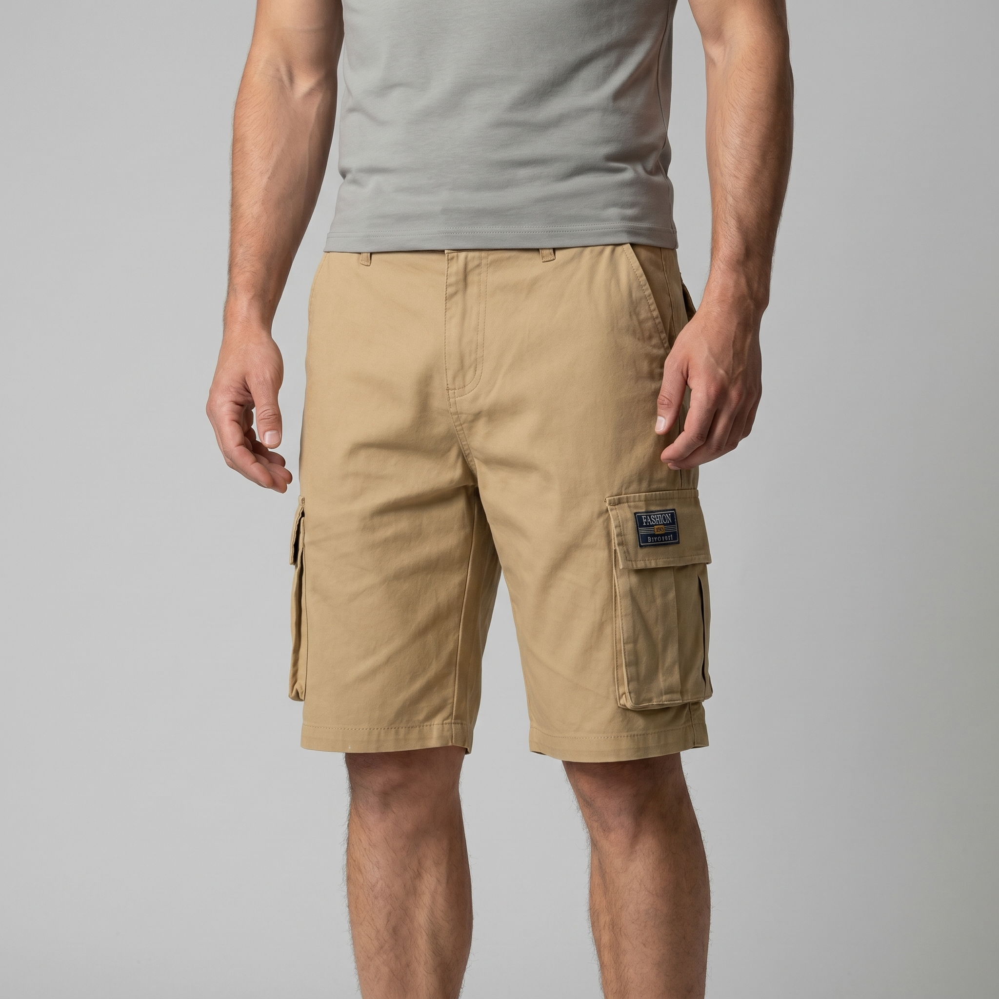 BENNETTVALE MEN’S RELAXED FIT CARGO SHORTS