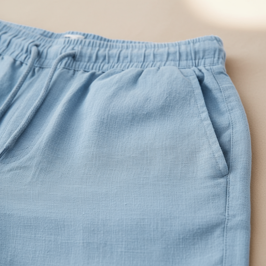 BENNETTVALE MEN’S LINEN SUMMER SHORTS