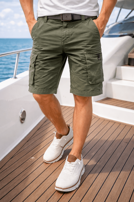 BENNETTVALE MEN’S CASUAL CARGO SHORTS