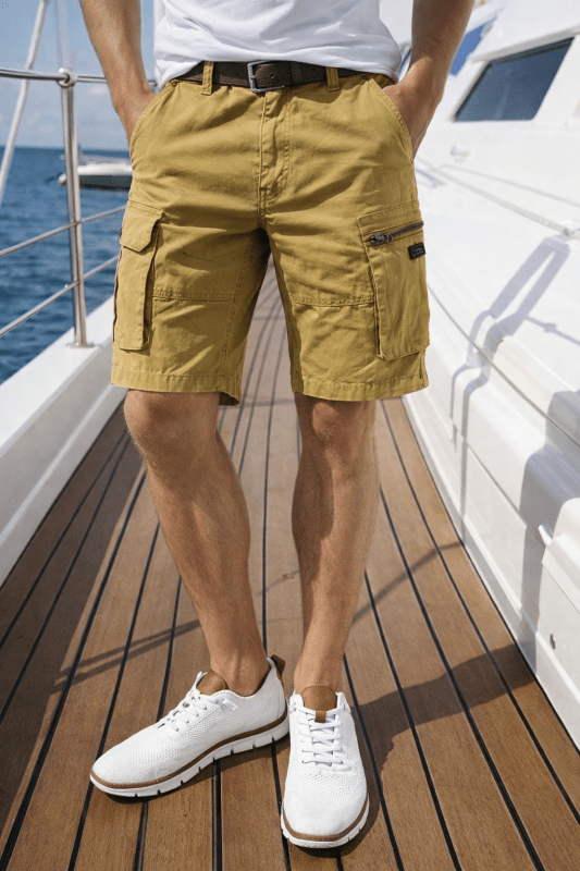 BENNETTVALE MEN’S CASUAL CARGO SHORTS