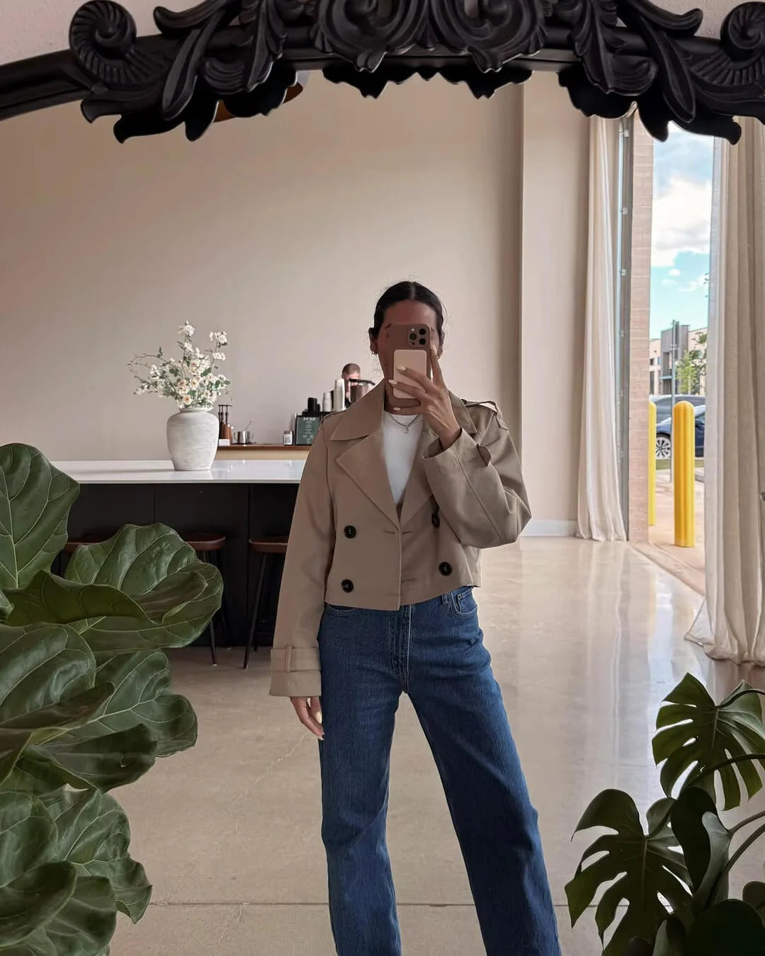 BENNETT SHORT TRENCH COAT FOR WOMEN