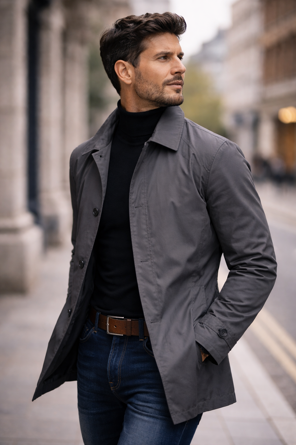 BENNETTVALE MEN’S CLASSIC URBAN COAT