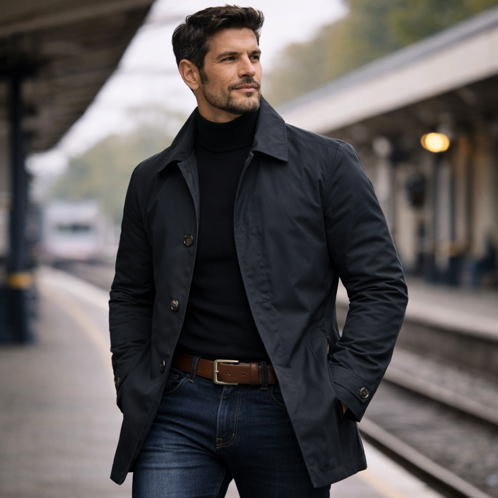 BENNETTVALE MEN’S CLASSIC URBAN COAT
