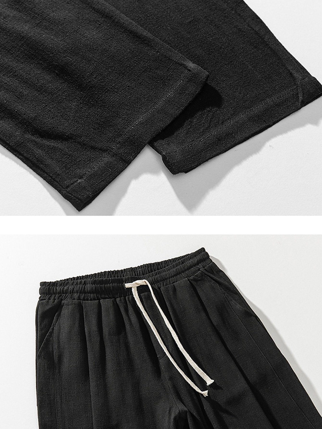 BENNETTVALE MEN’S RELAXED LINEN TROUSERS