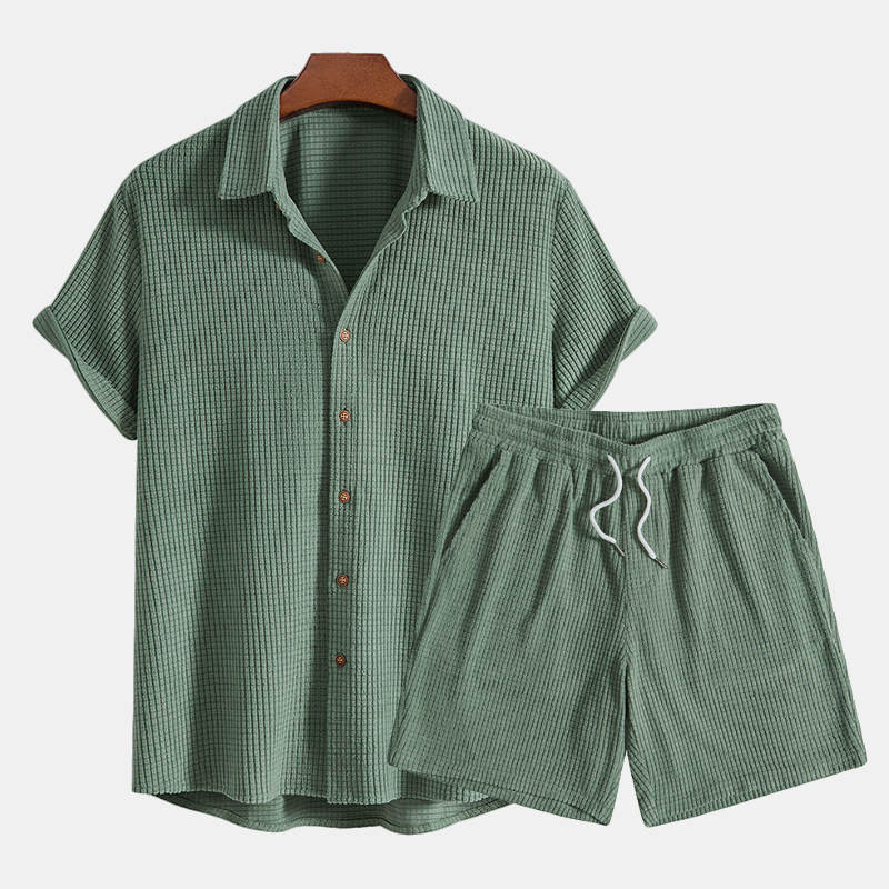 BENNETTVALE MEN’S SUMMER TWO-PIECE SHORTS SET