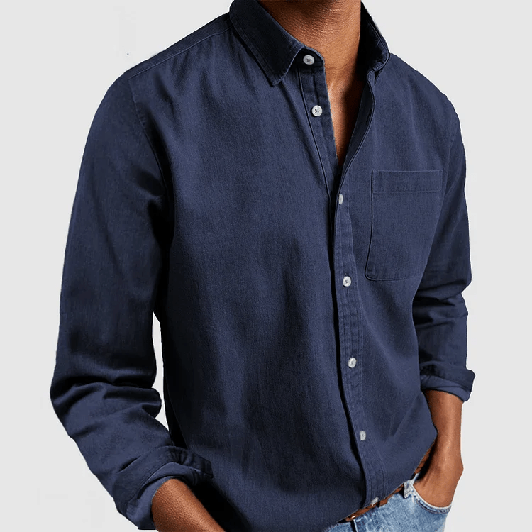 BENNETT MEN’S REGULAR FIT LINEN SHIRT
