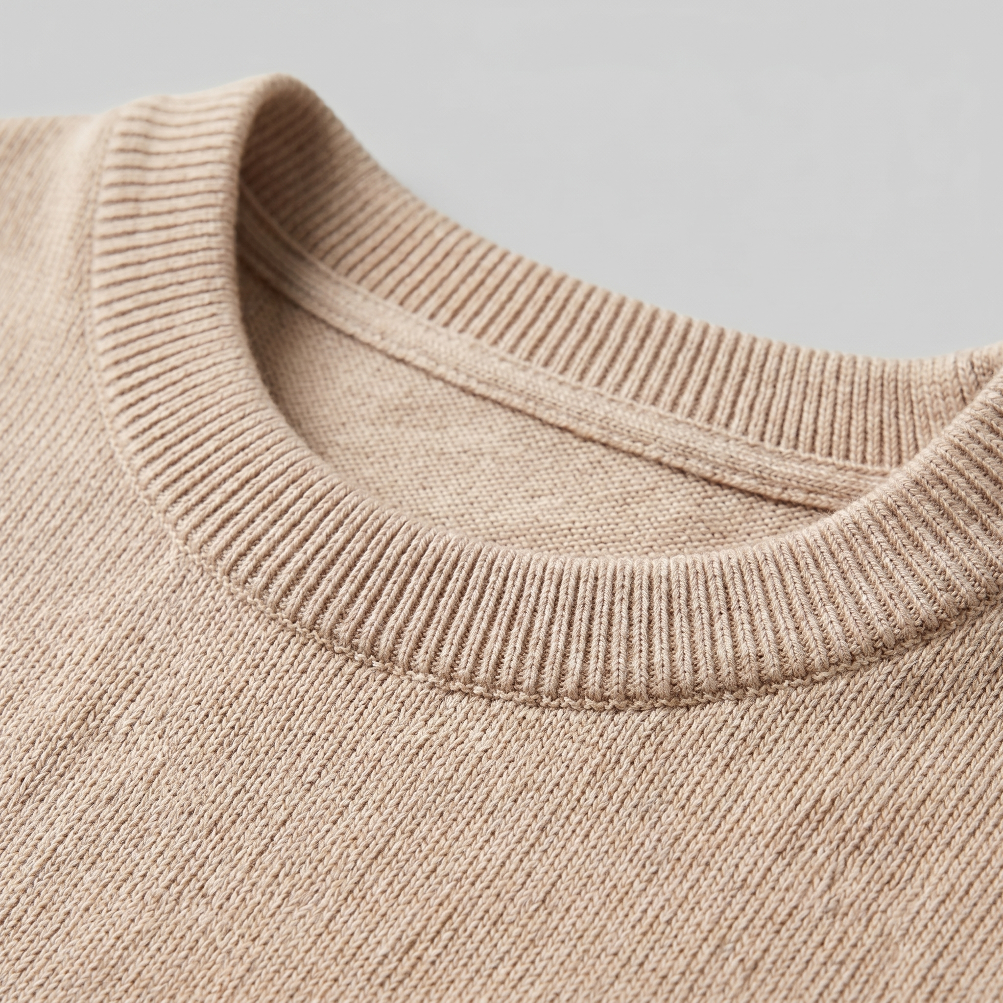 BENNETT MEN’S KNIT RIBBED ESSENTIAL TEE