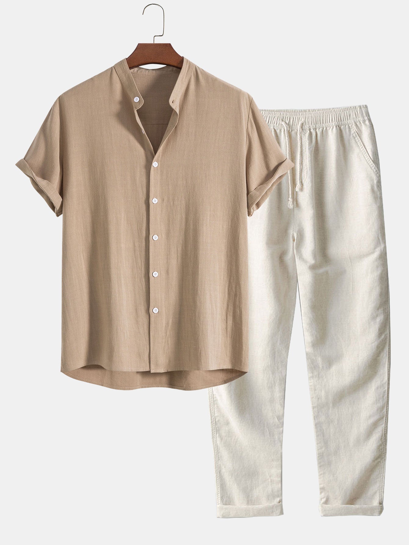 BENNETTVALE MEN’S CASUAL TWO-PIECE SUMMER SET