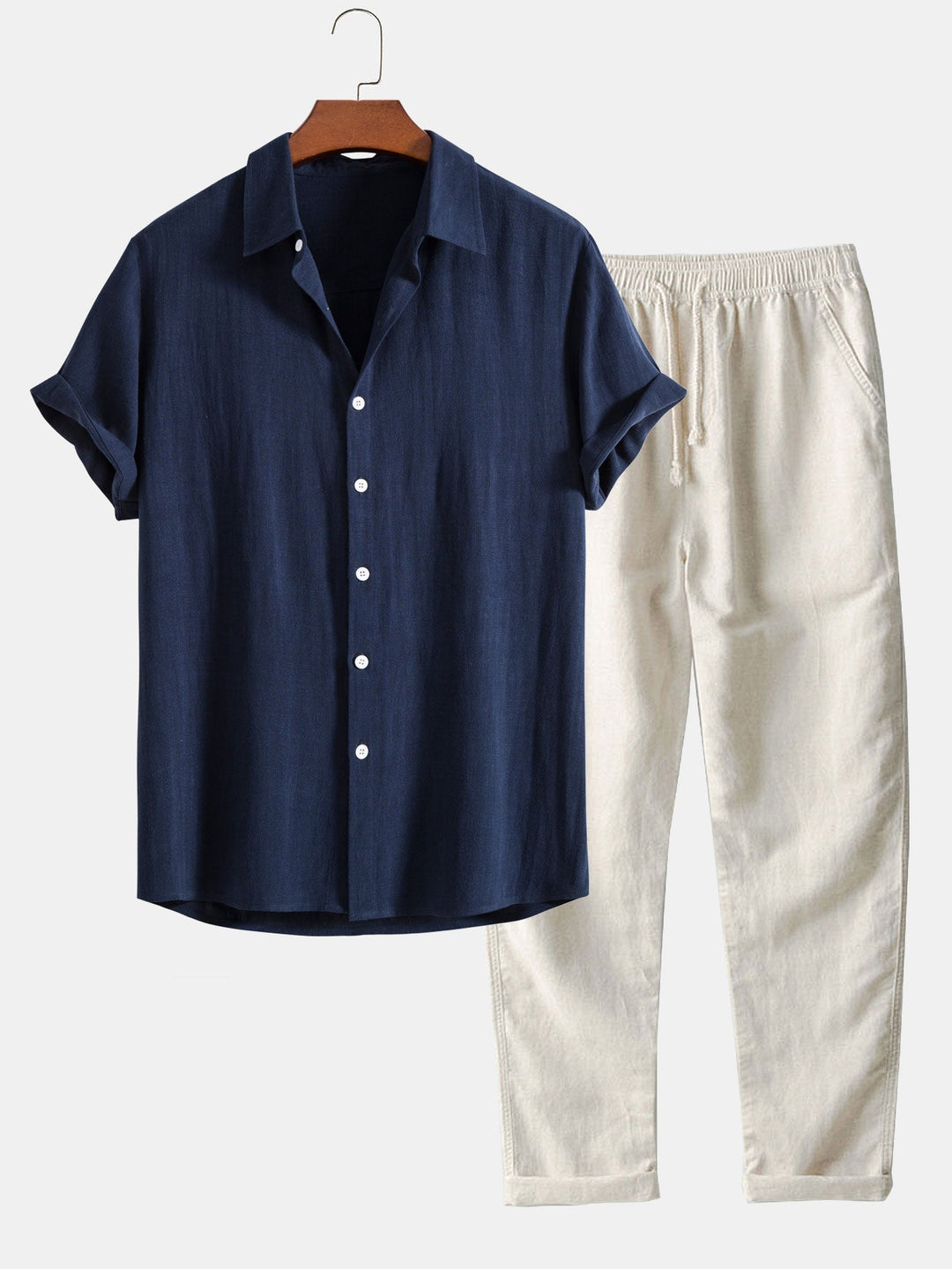 BENNETTVALE MEN’S CASUAL TWO-PIECE SUMMER SET