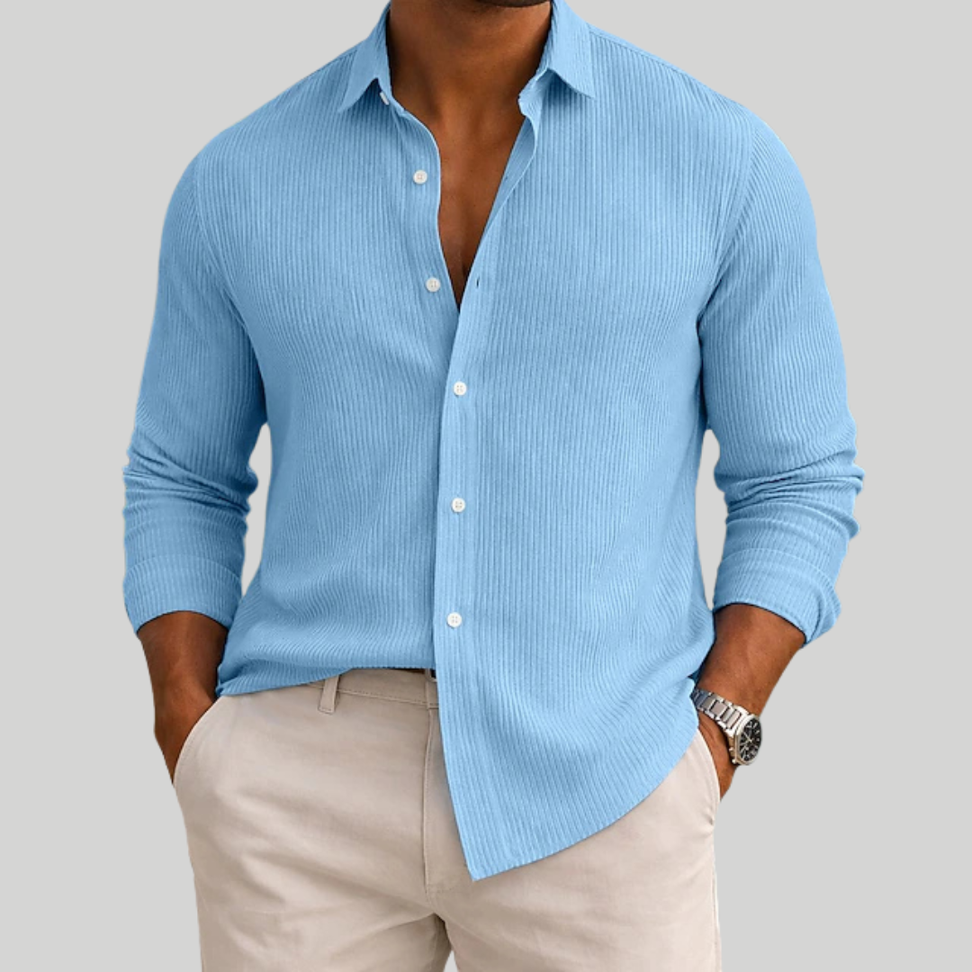 BENNETTVALE MEN’S RIBBED SUMMER SHIRT