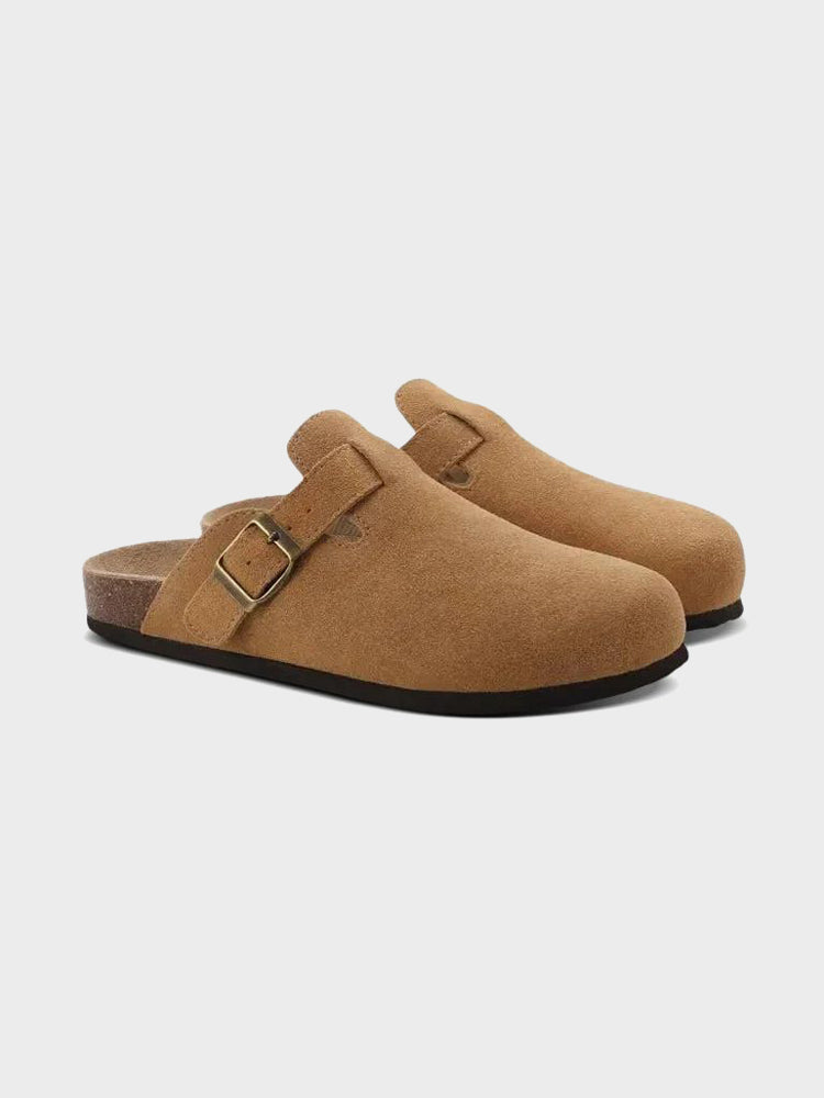 CLASSIC SUEDE SLIP-ON CLOGS