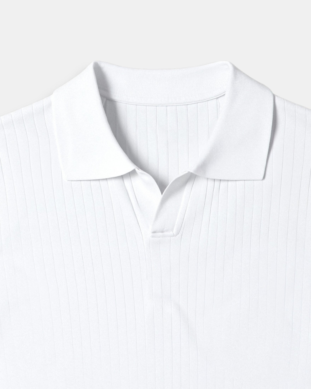BENNETTVALE MEN’S RIBBED KNIT POLO SHIRT