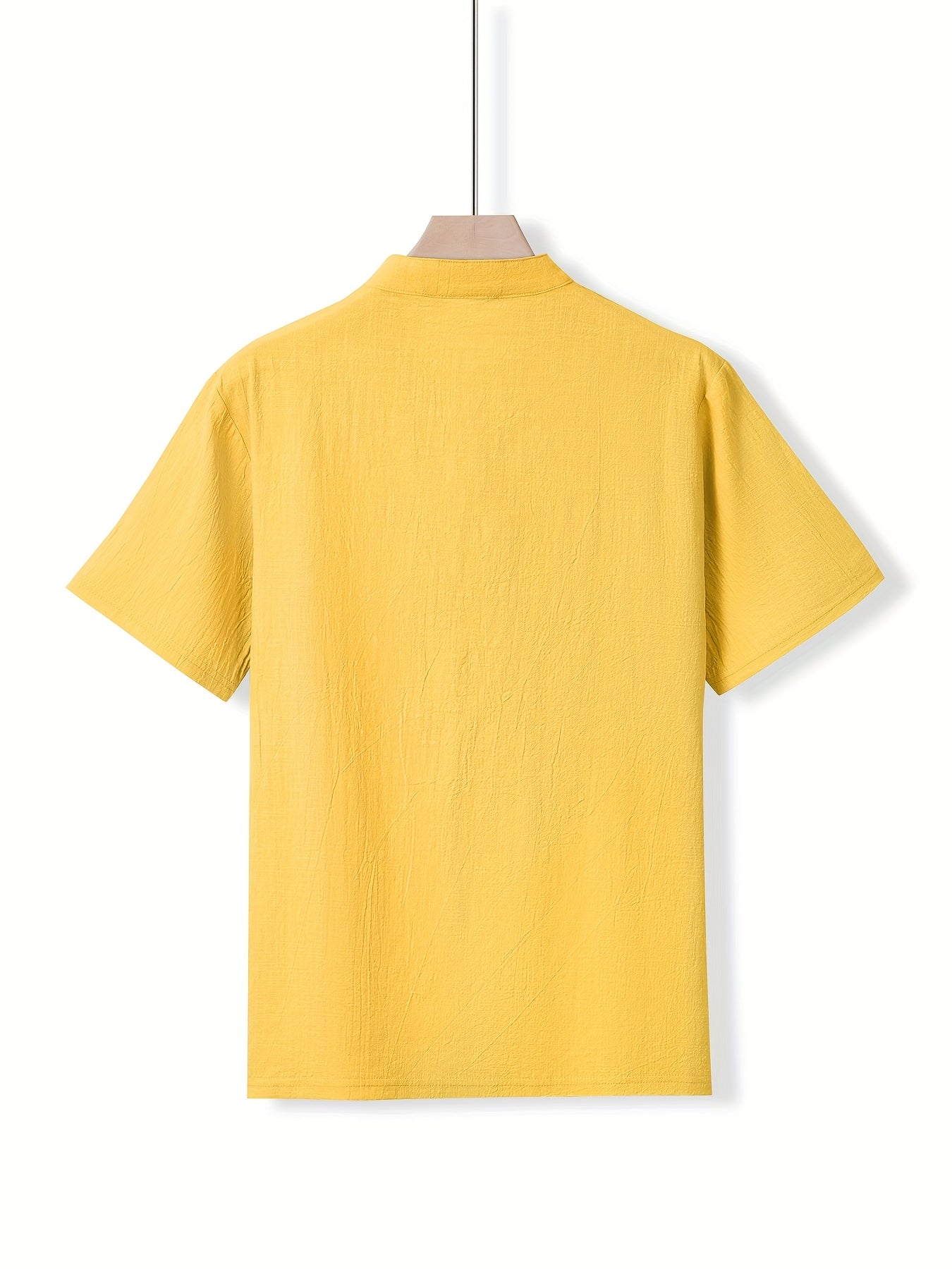 BENNETTVALE MEN’S MODERN BAND COLLAR SHIRT
