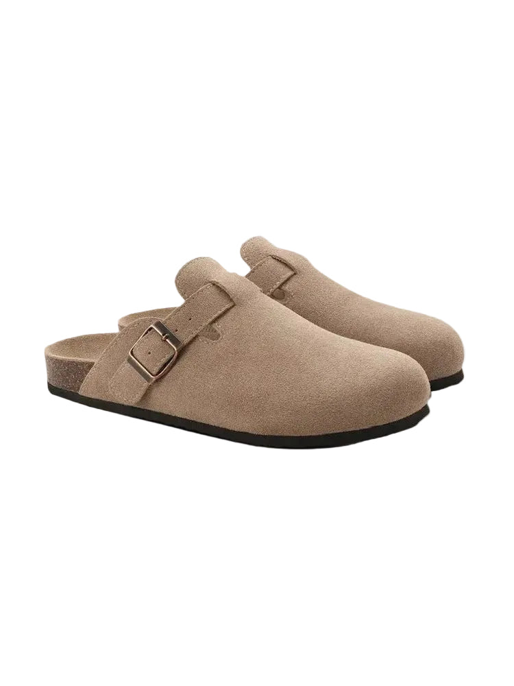 CLASSIC SUEDE SLIP-ON CLOGS