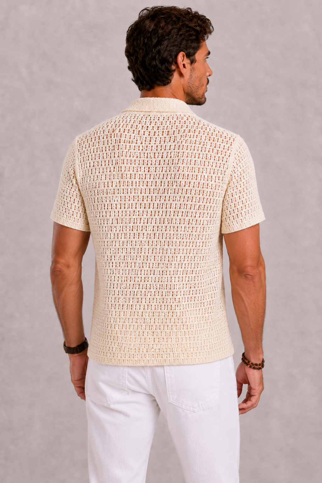 BENNETTVALE MEN’S RESORT CROCHET POLO