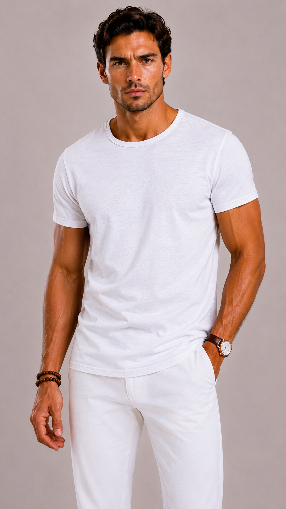 BENNETTVALE MEN’S EVERYDAY ROUND NECK T-SHIRT