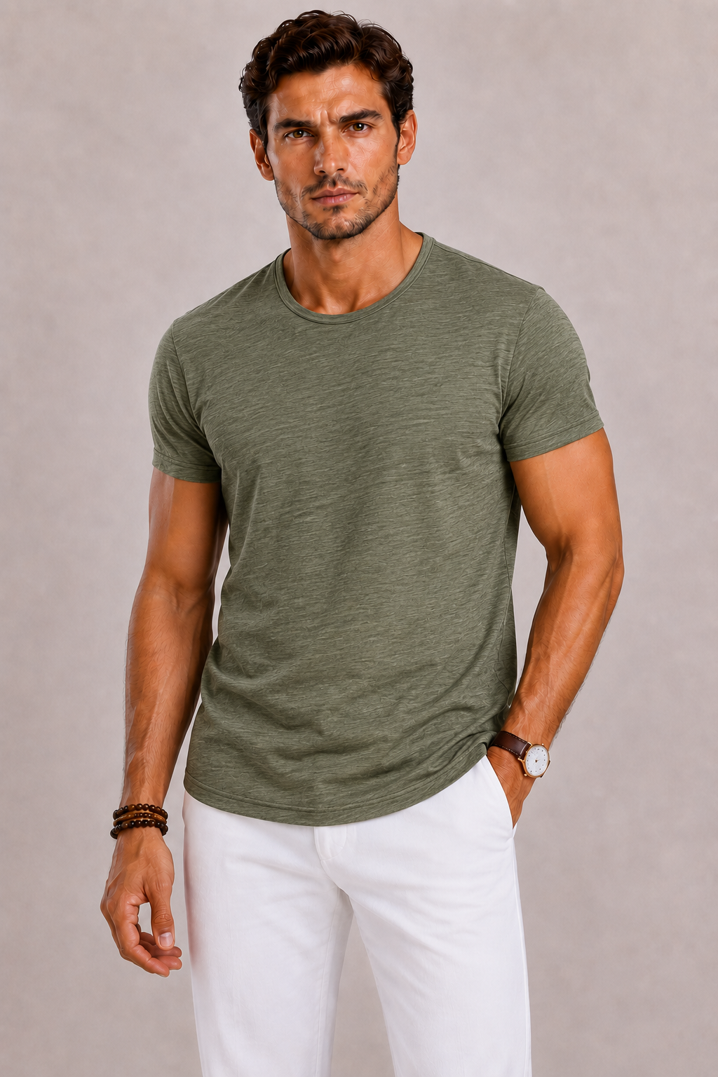 BENNETTVALE MEN’S EVERYDAY ROUND NECK T-SHIRT