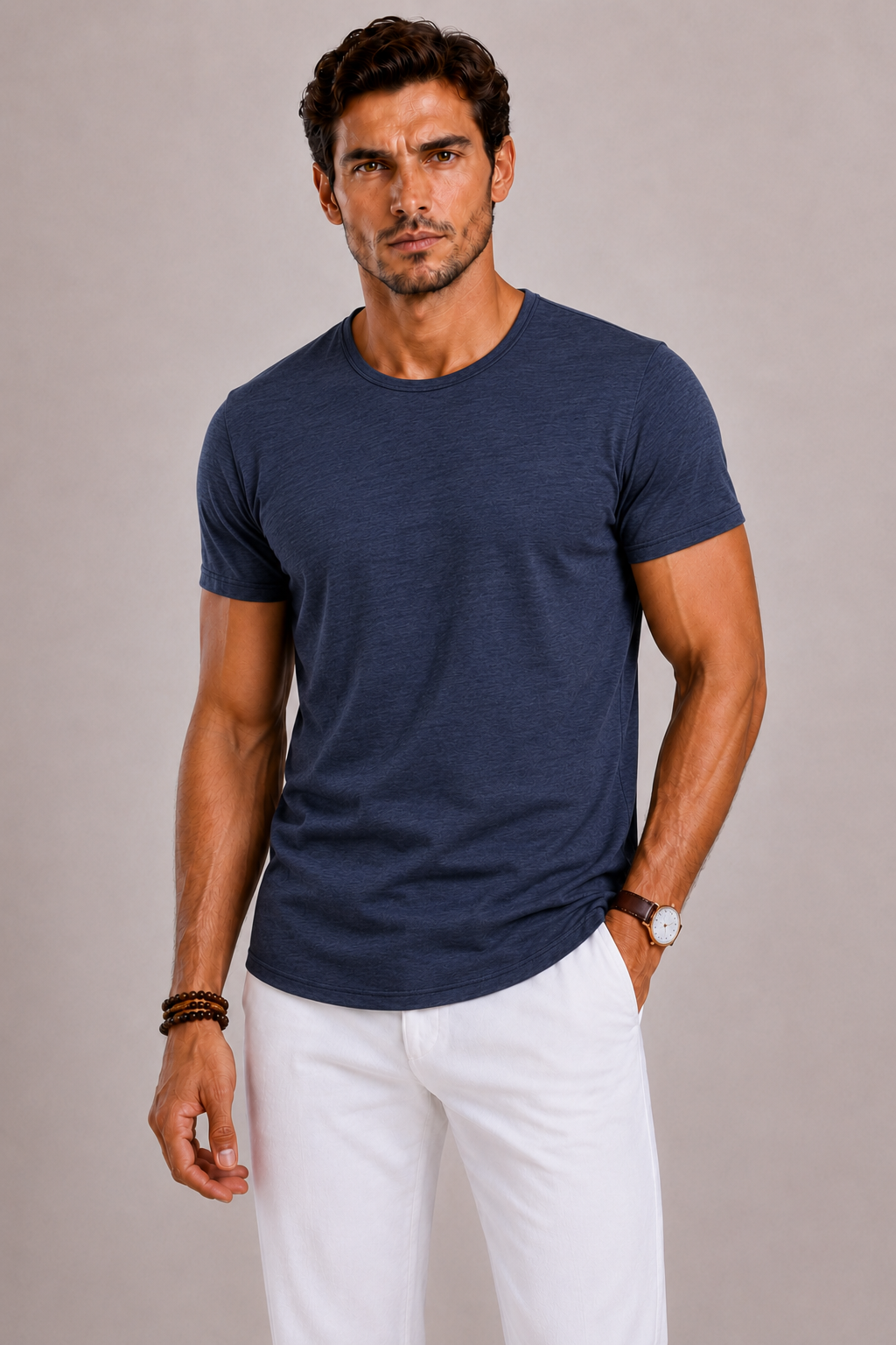 BENNETTVALE MEN’S EVERYDAY ROUND NECK T-SHIRT