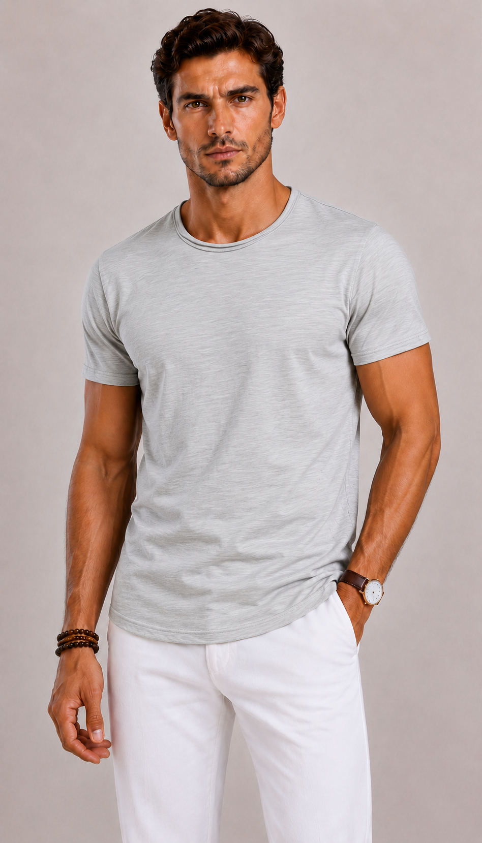 BENNETTVALE MEN’S EVERYDAY ROUND NECK T-SHIRT